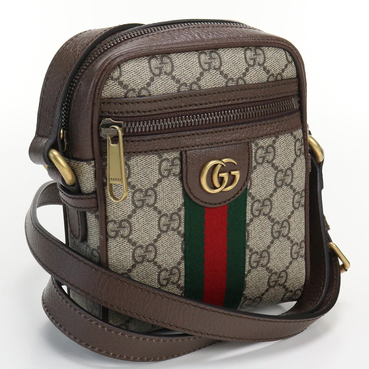 Vintage Gucci GG PVC Crossbody Shoulder Bag Pochette Beige Authentic From  Japan