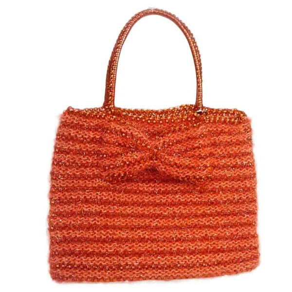 ANTEPRIMA Handbag Wire bag Mini bag ANTEPRIMA Orange Women Used Authentic