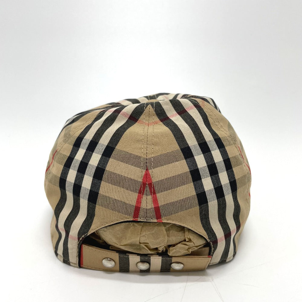 BURBERRY cap 8017283 cotton beige Vintage check TB logo unisex(Unisex) M  Used Authentic