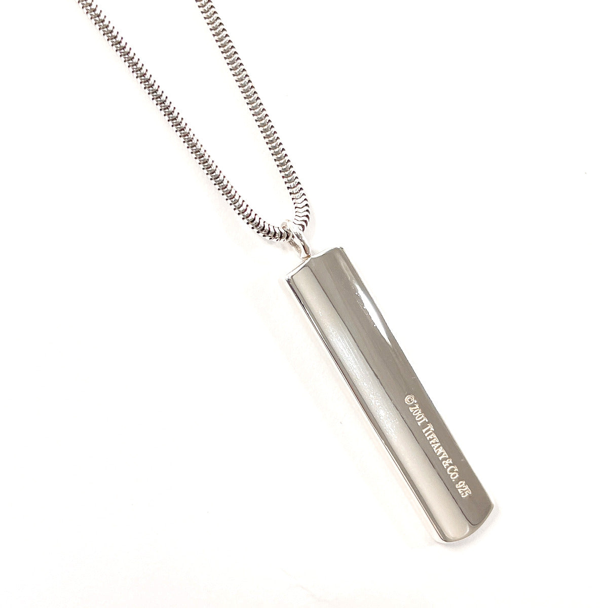 TIFFANY&Co. Necklace Silver925 Silver Bar Pendant 1837 Women(Unisex) U –  Japan second hand luxury bags online supplier Arigatou Share Japan