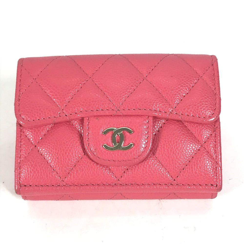 Chanel factory Pink Caviar Wallet