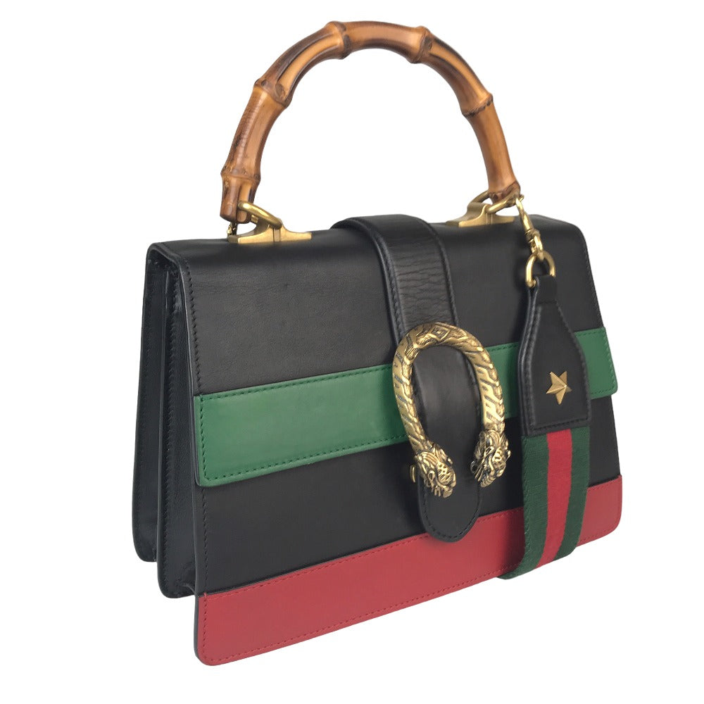 GUCCI Handbag Shoulder Bag 2WAY Bamboo Dionysus leather 448075
