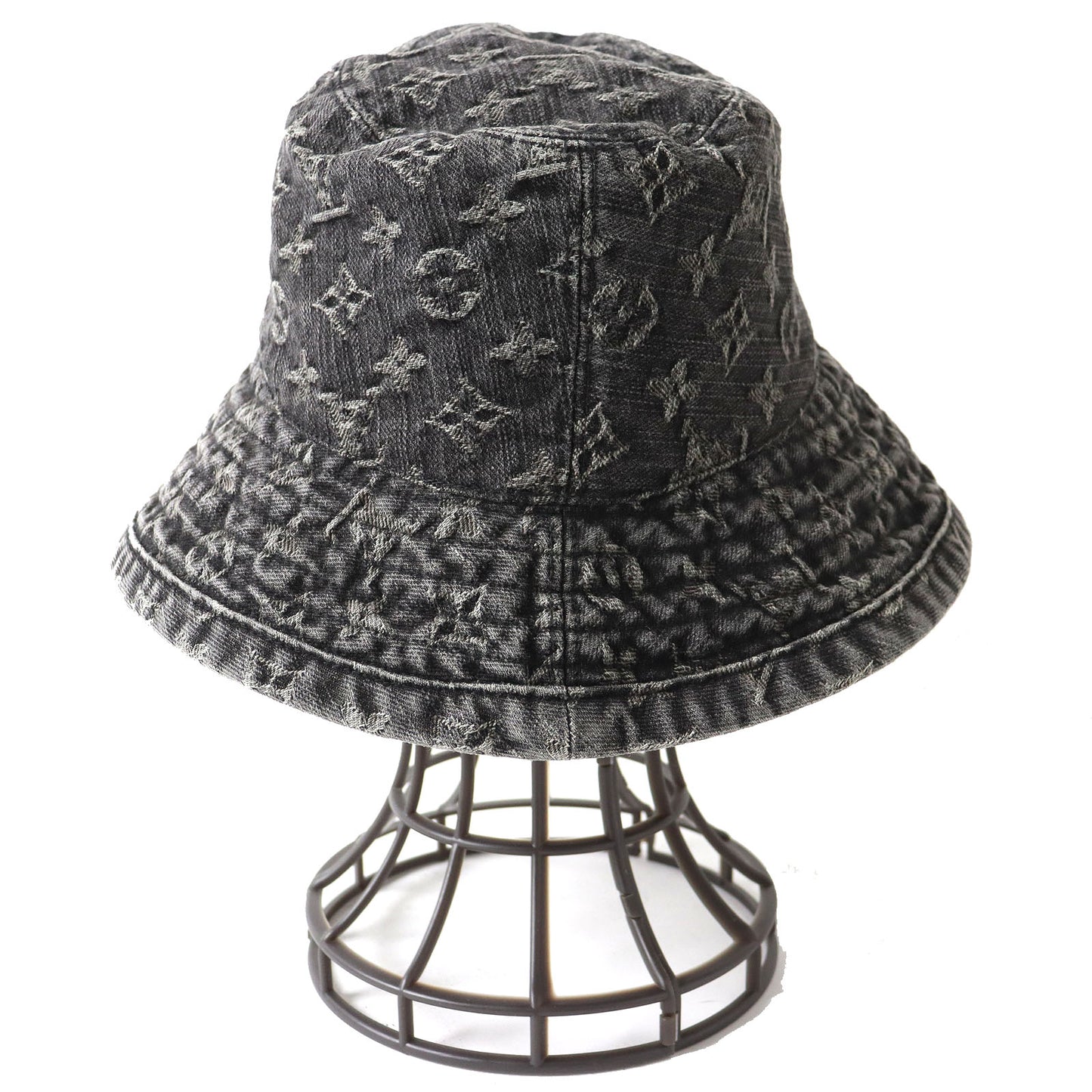 LOUIS VUITTON hat 410907 cotton Black type S