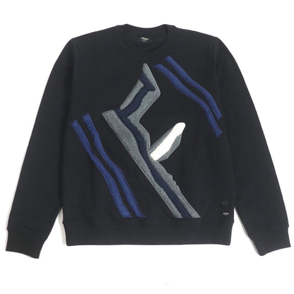 FENDI sweat FY0178 cotton black S