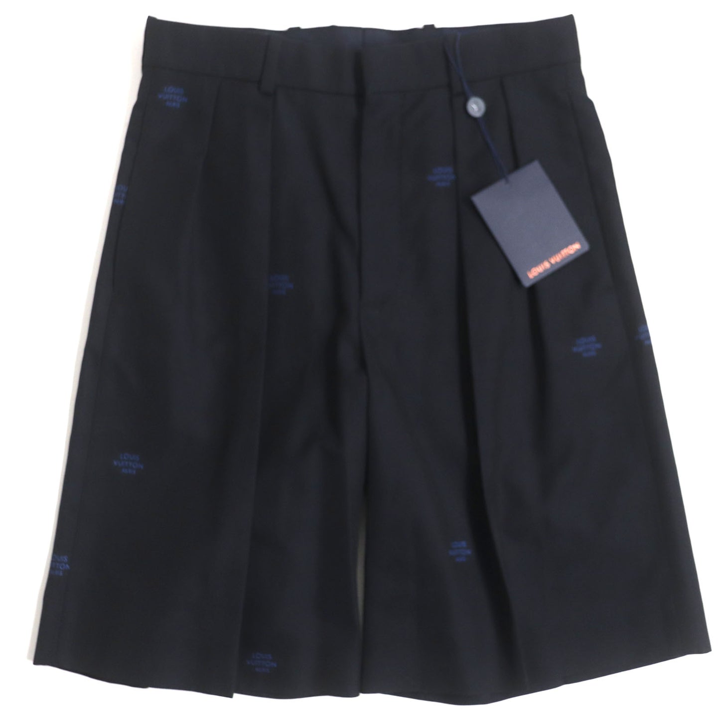 LOUIS VUITTON Shorts wool Navy 36