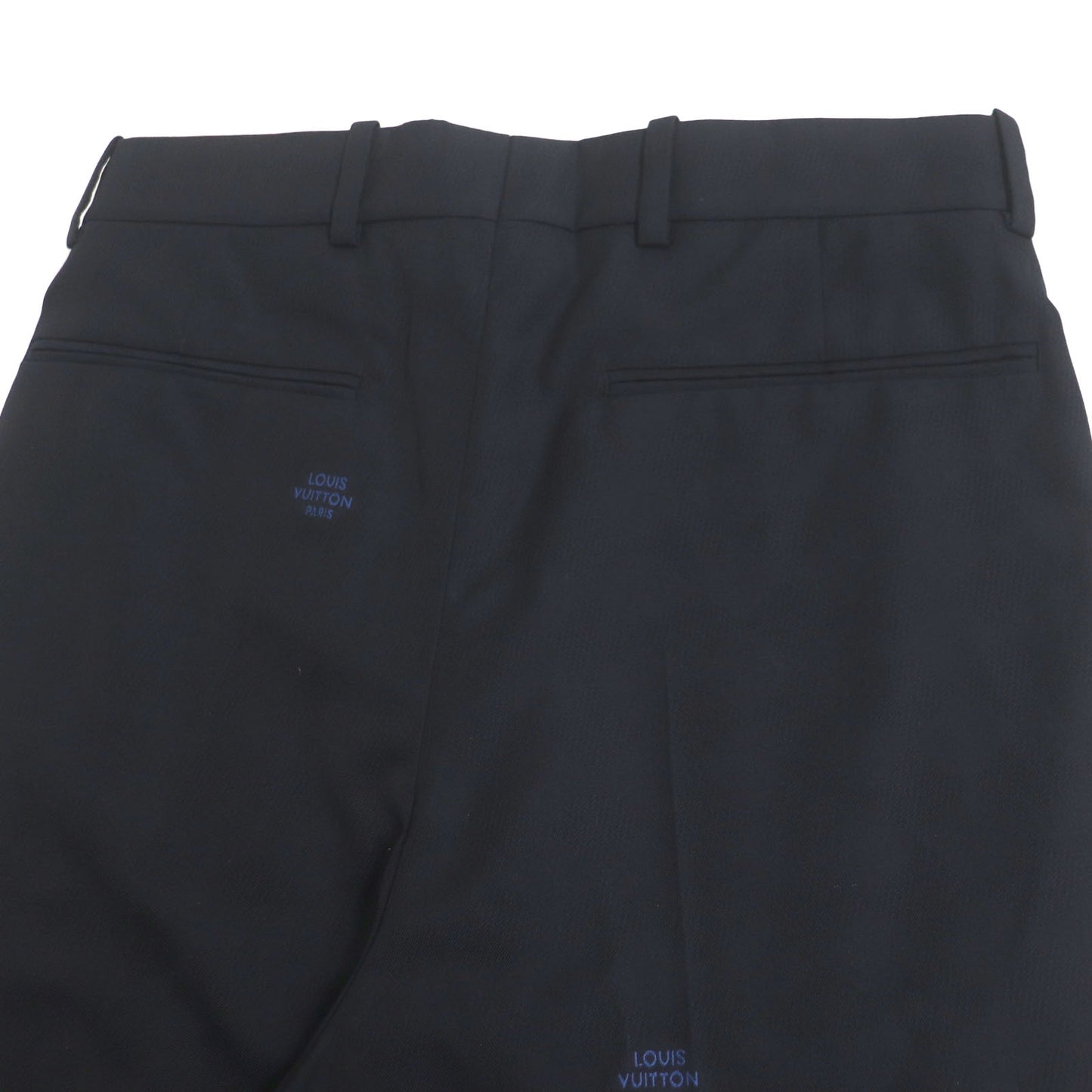 LOUIS VUITTON Shorts wool Navy 36