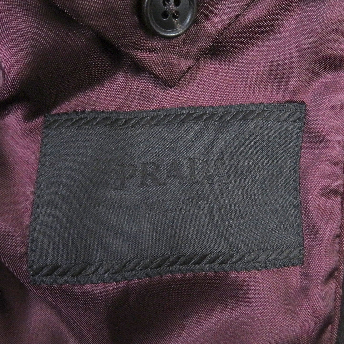 PRADA Chester coat cashmere Dark brown 52