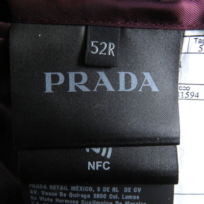 PRADA Chester coat cashmere Dark brown 52