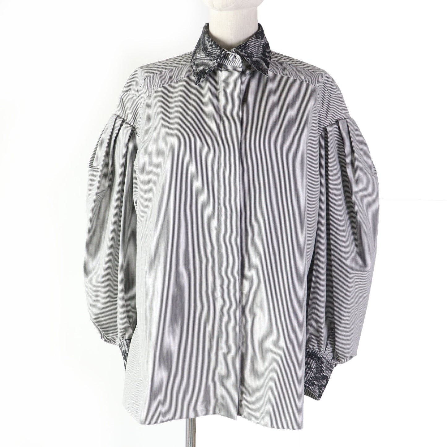 FENDI Long sleeve shirt cotton Black Grey 36