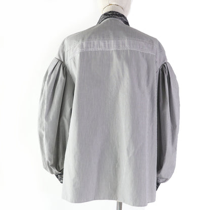 FENDI Long sleeve shirt cotton Black Grey 36