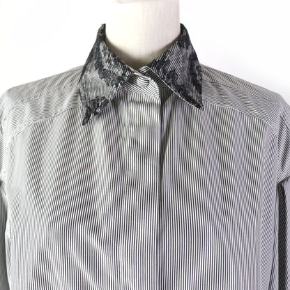 FENDI Long sleeve shirt cotton Black Grey 36