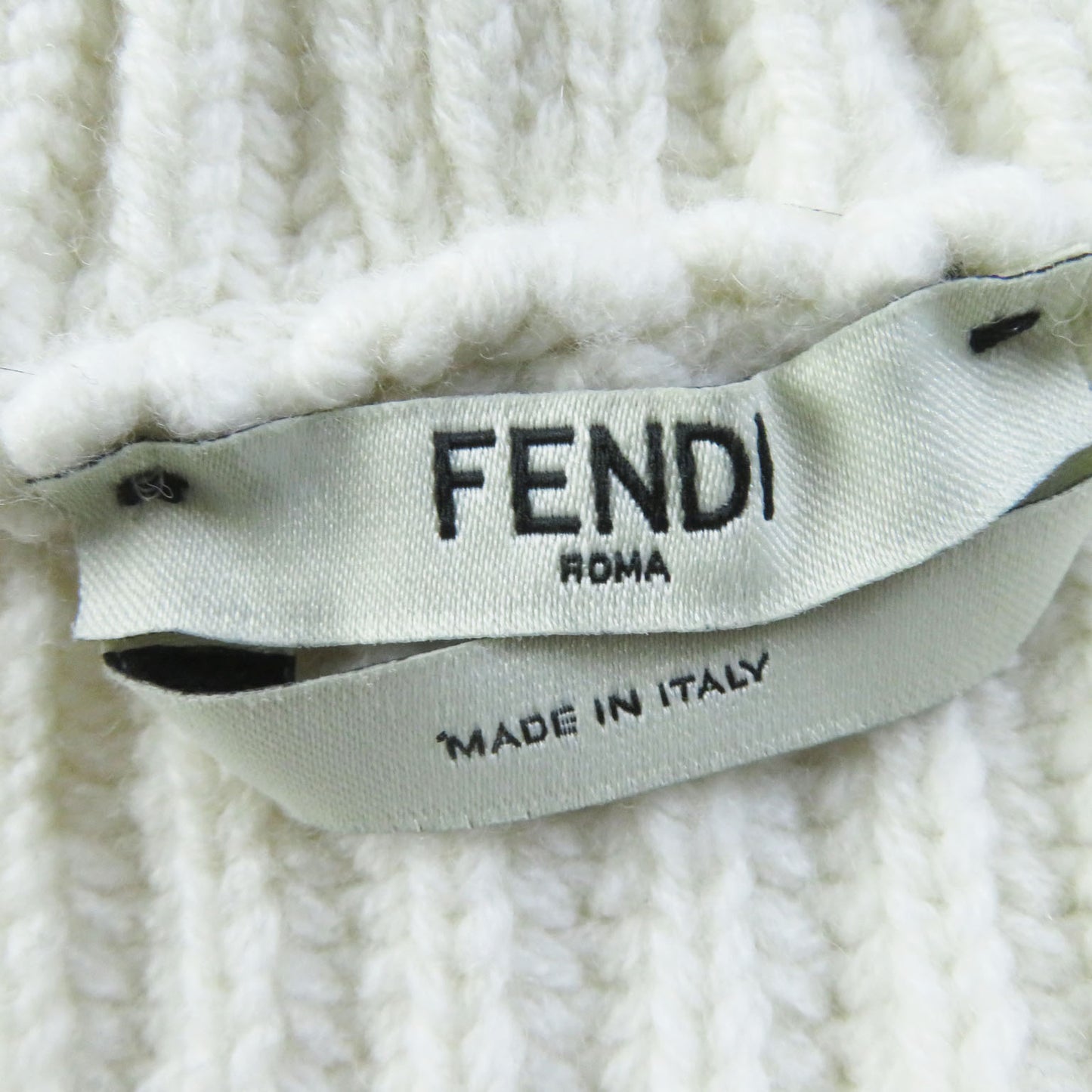 FENDI Hoodie FZY731 wool Blue white 38