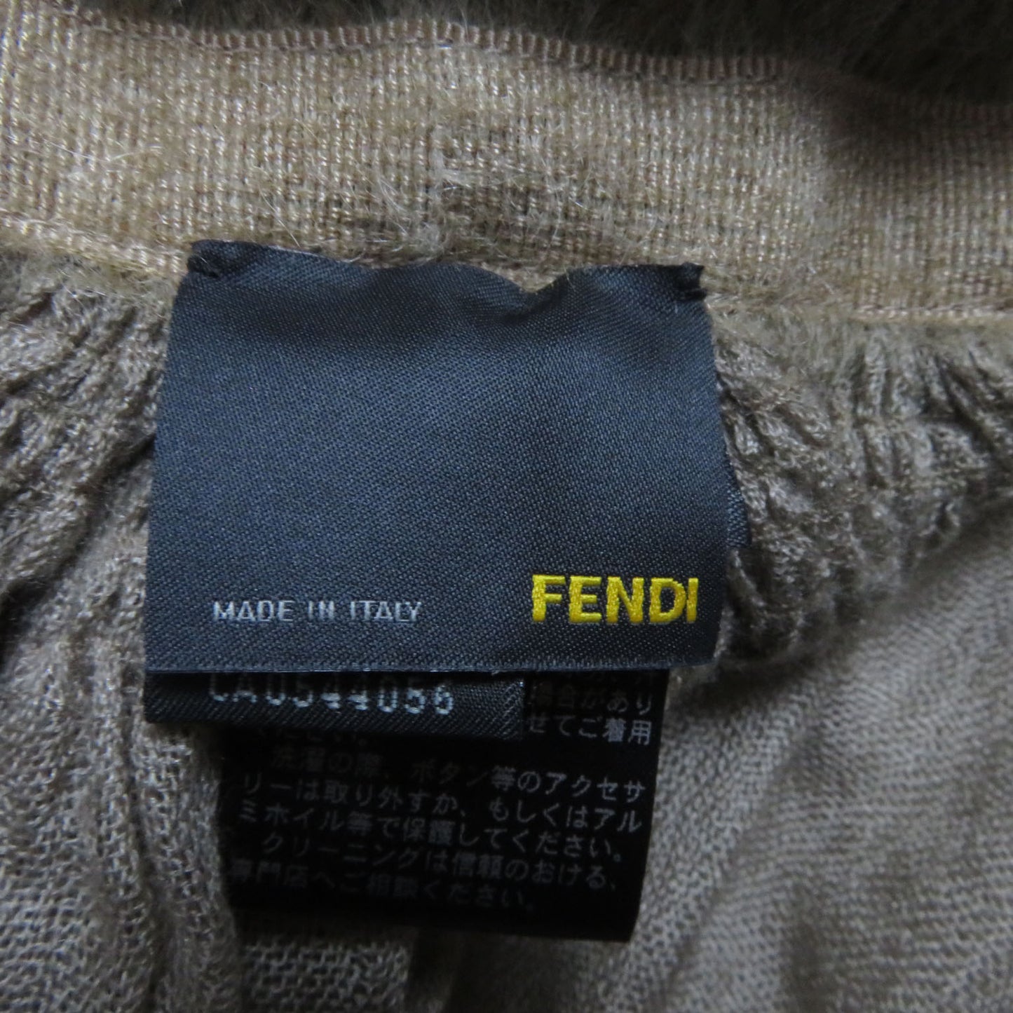 FENDI Stall cashmere beige