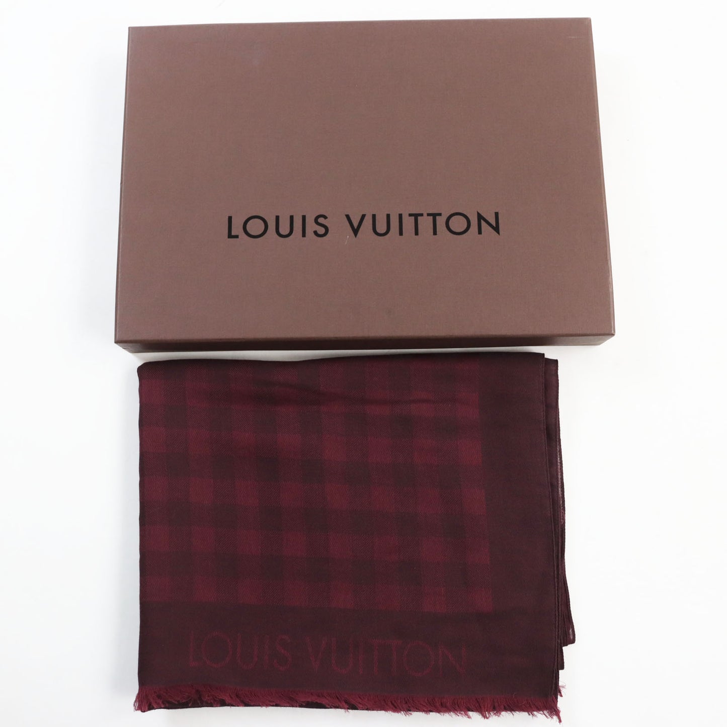 LOUIS VUITTON Stall M75349 cotton Bordeaux