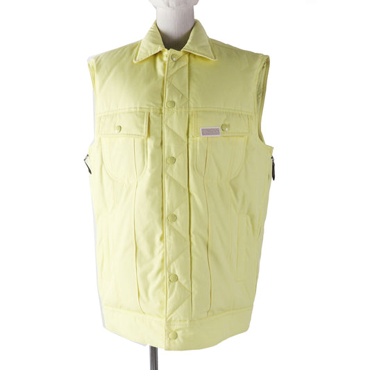 LOUIS VUITTON Down vest cotton Light yellow 34