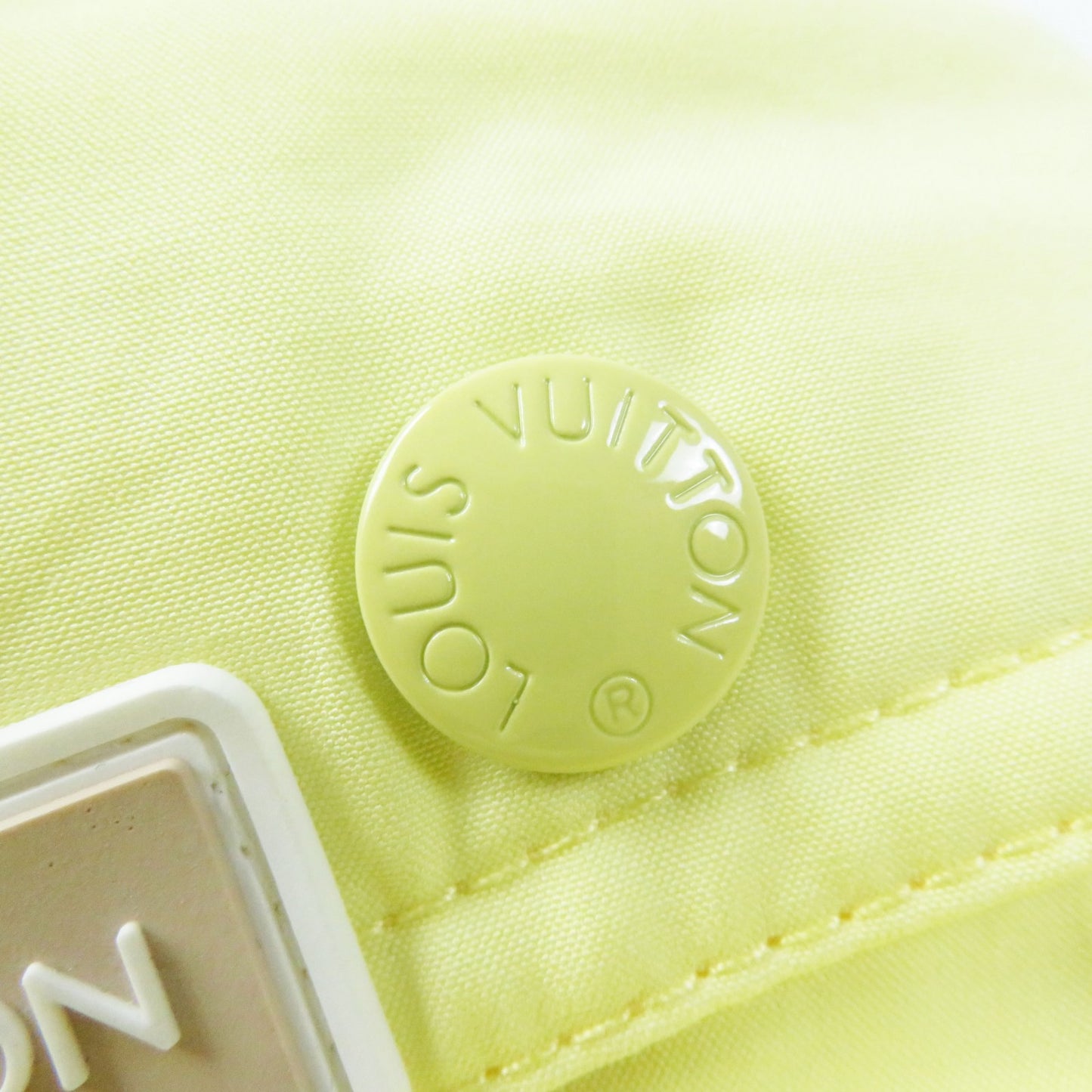 LOUIS VUITTON Down vest cotton Light yellow 34