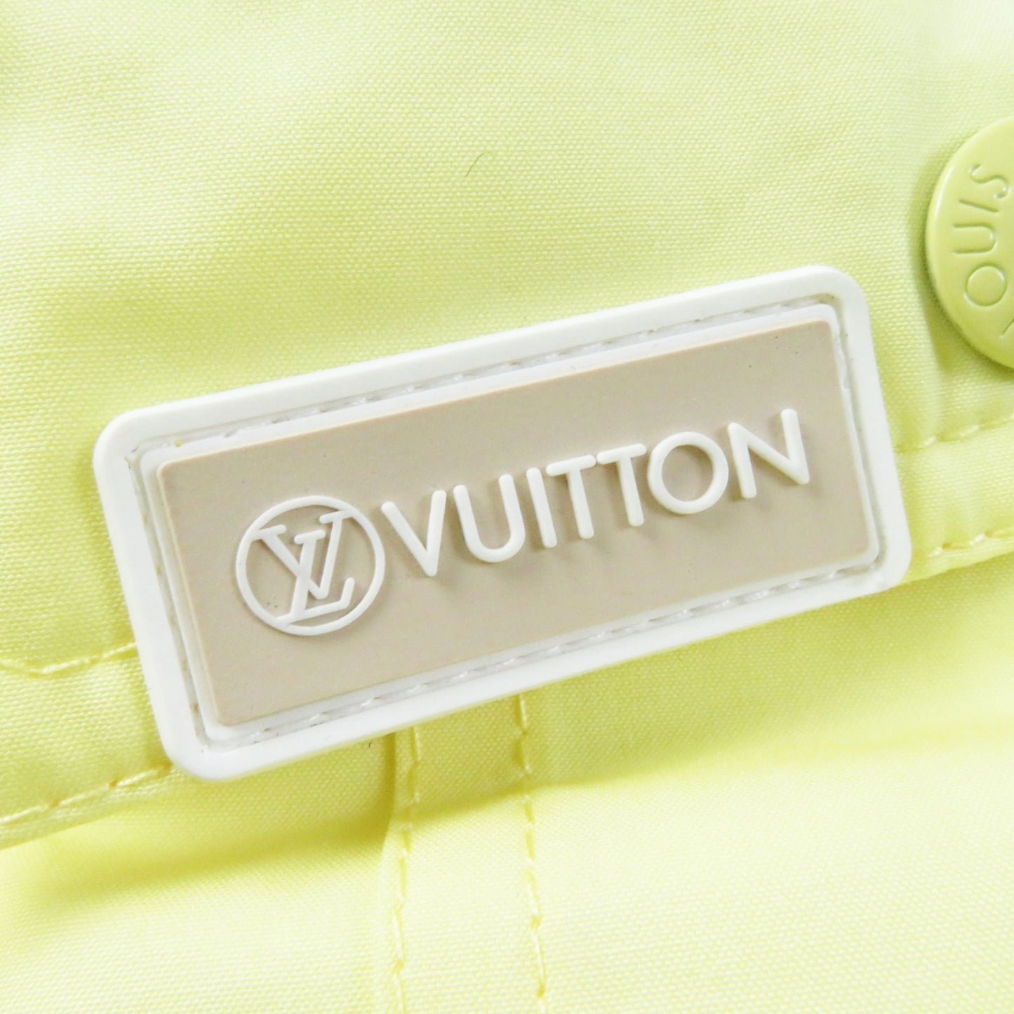 LOUIS VUITTON Down vest cotton Light yellow 34