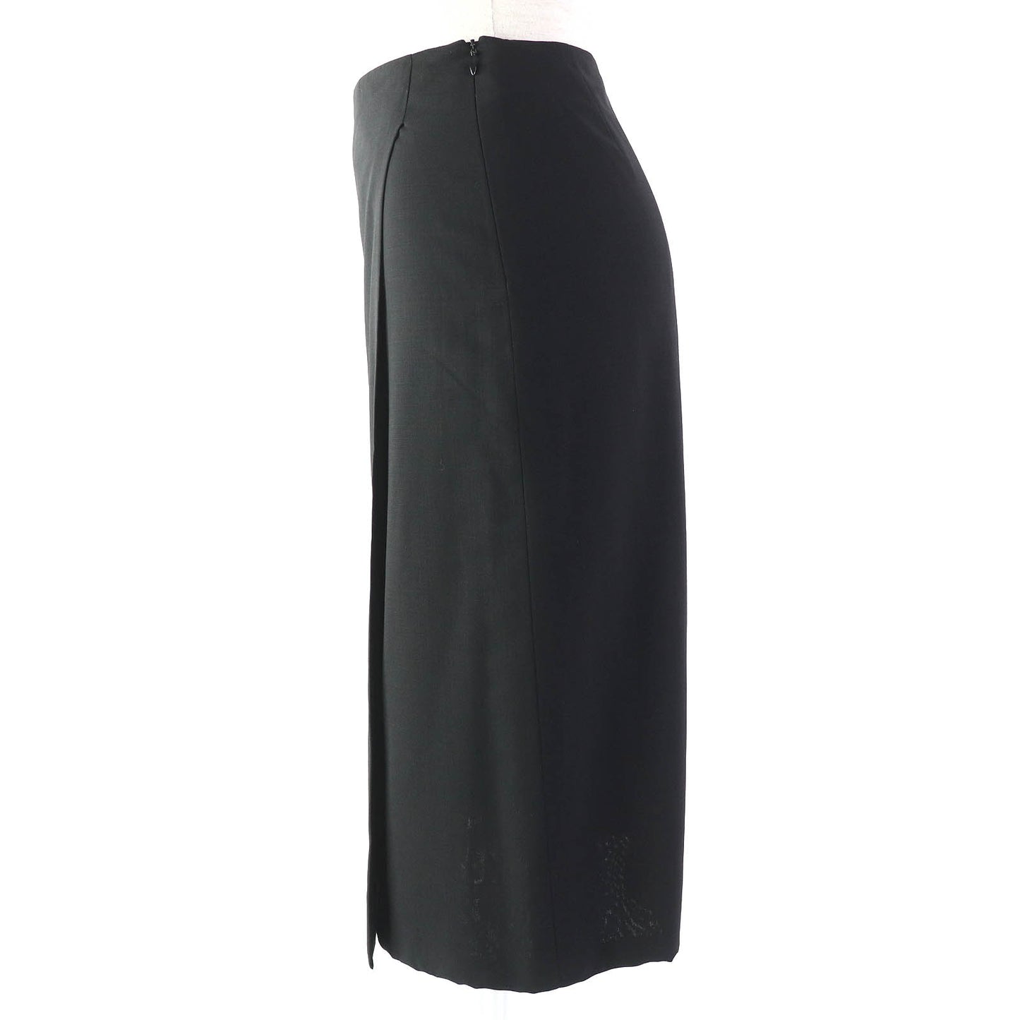 HERMES Tight Skirt wool black 38