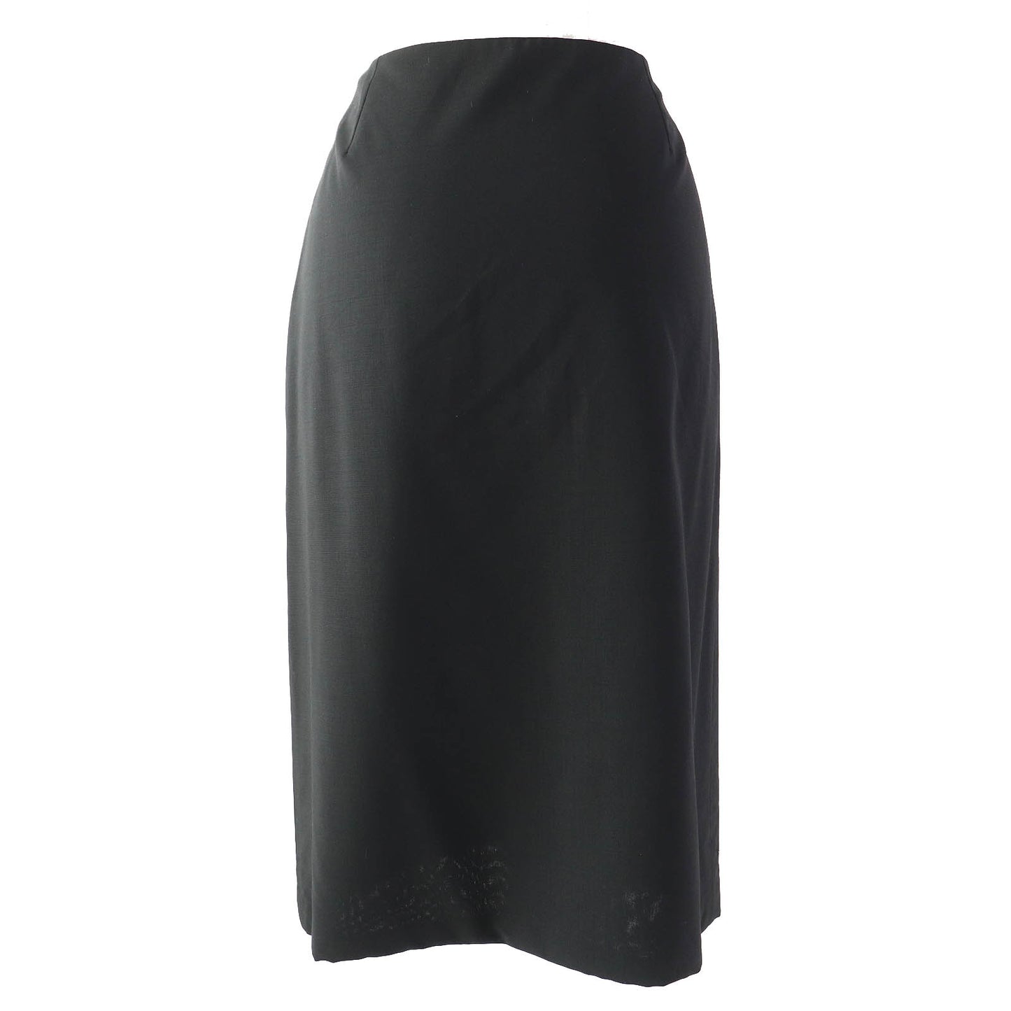 HERMES Tight Skirt wool black 38