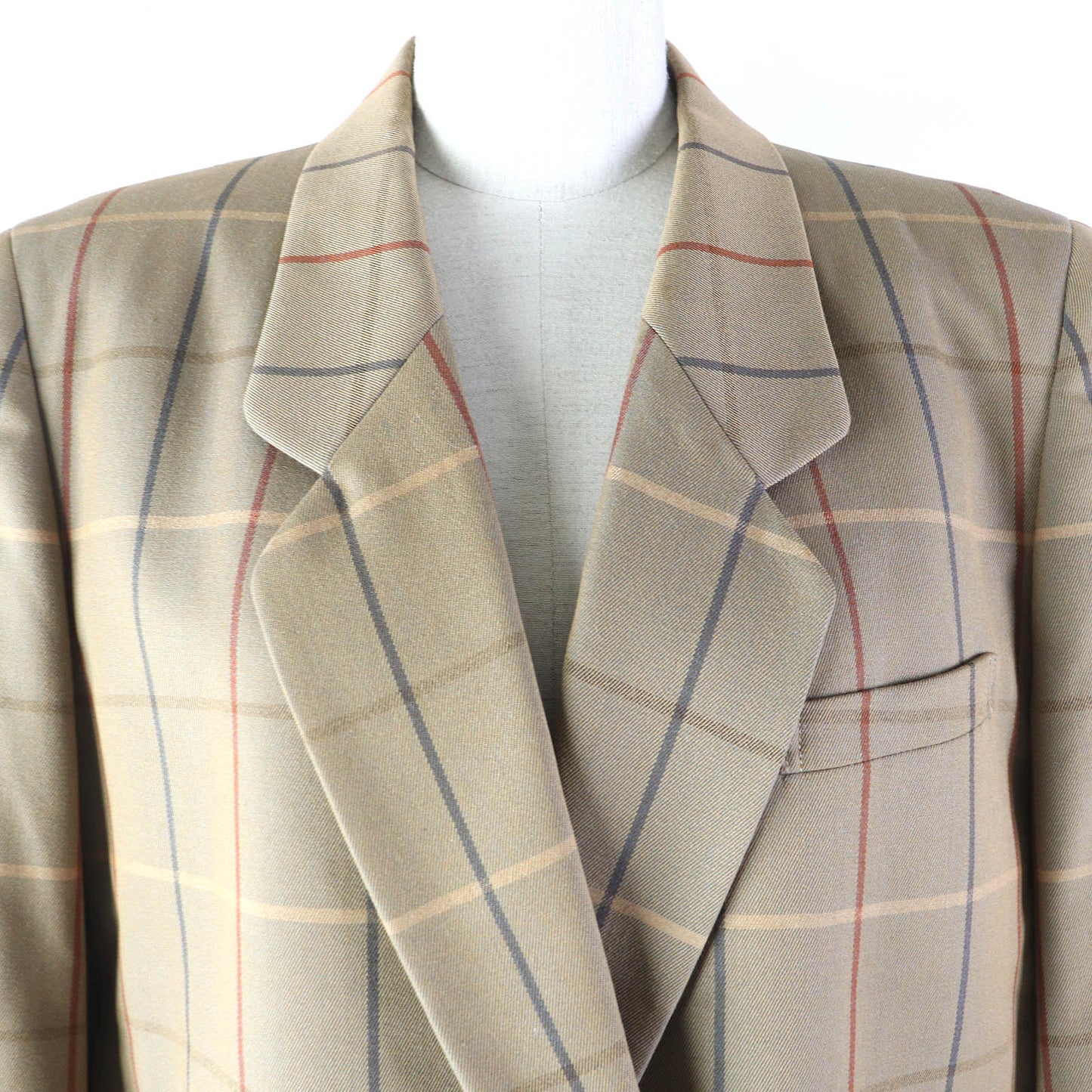 BURBERRY tailored jacket Outer: 100% wool, lining: cupra Brown type Women 11AR Used Authentic