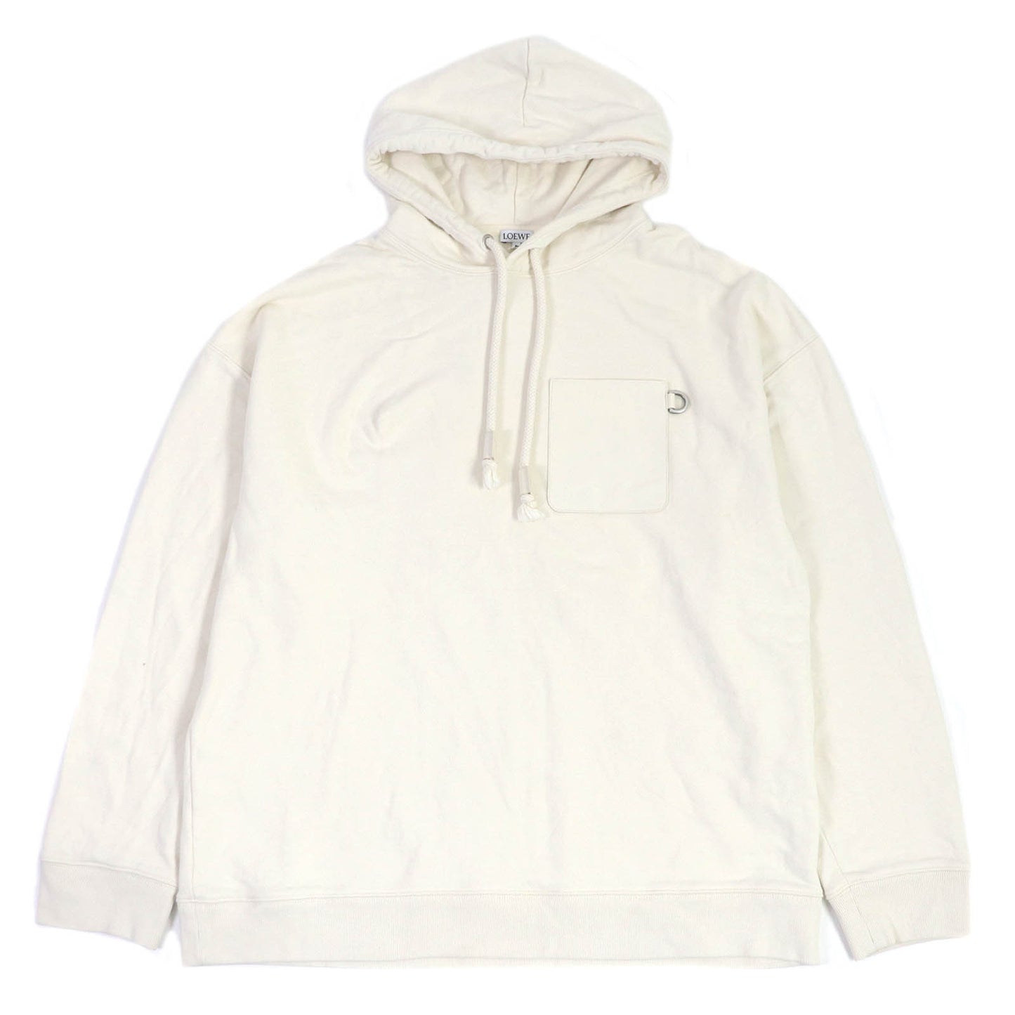 LOEWE Hoodie H526Y25X31 cotton Ivory L