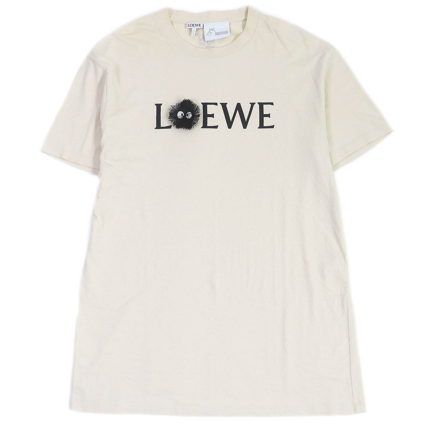 LOEWE Short sleeve T-shirt H848341X01 cotton light beige XS