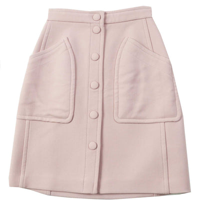 BOTTEGAVENETA skirt 544923 wool pink 38