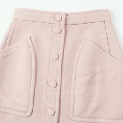 BOTTEGAVENETA skirt 544923 wool pink 38