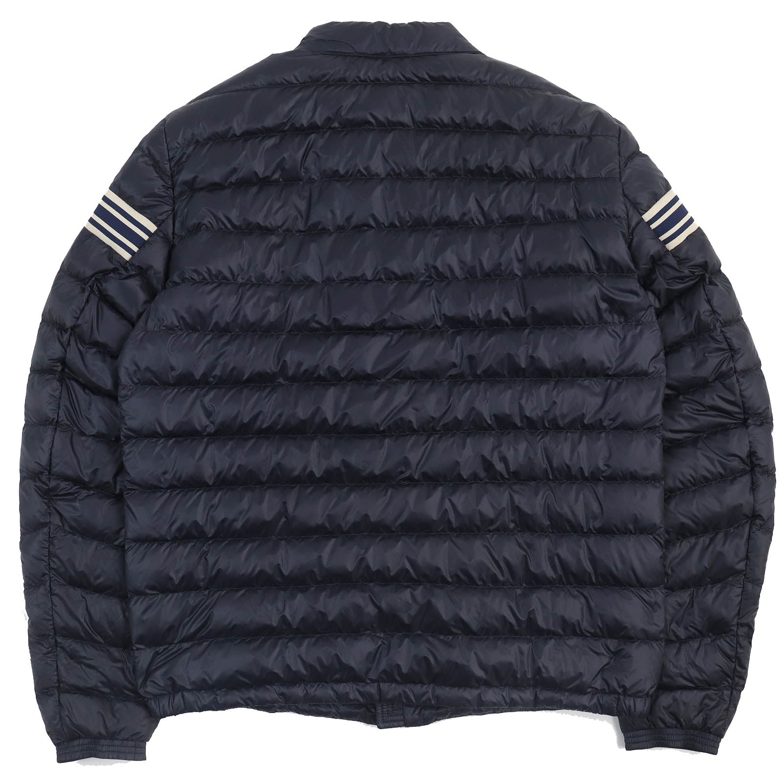 MONCLER Down jacket Outer: 100% nylon, Lining: 100% nylon, Filling: 90%  down, Filling: 10% feather Navy RENALD mens 4 Used Authentic