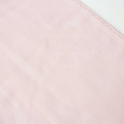 HERMES shawl cashmere Rose Petal (baby pink) Etoile New Libris