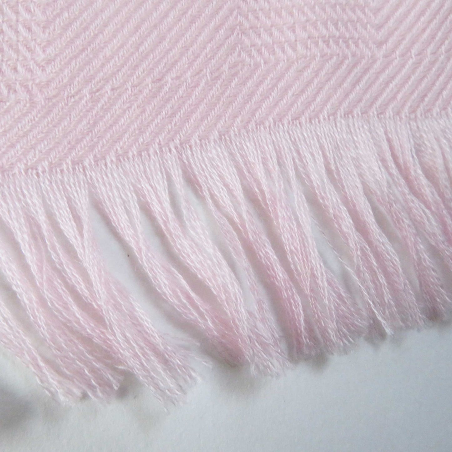 HERMES shawl cashmere Rose Petal (baby pink) Etoile New Libris