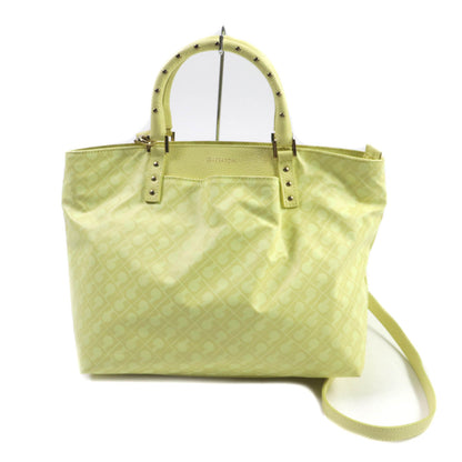 GHERARDINI Handbag PVC yellow Softy