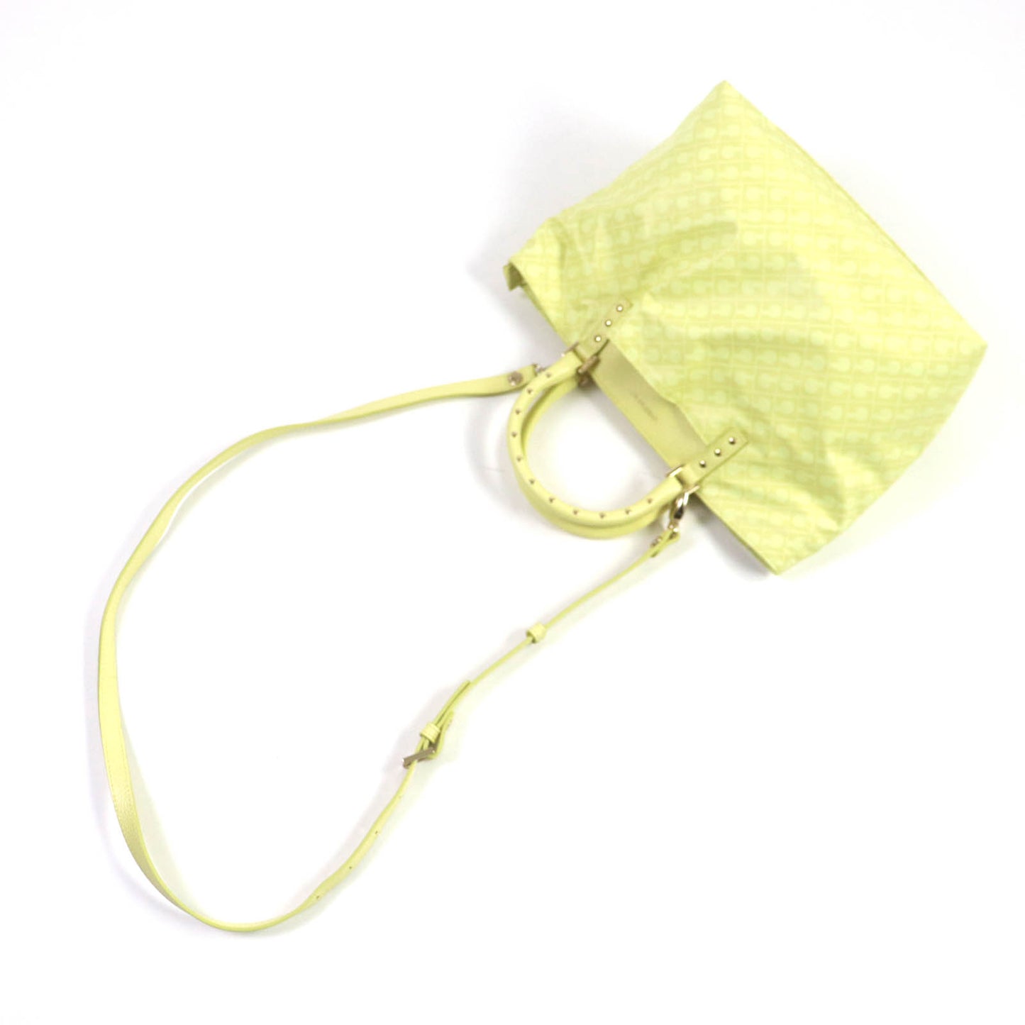 GHERARDINI Handbag PVC yellow Softy