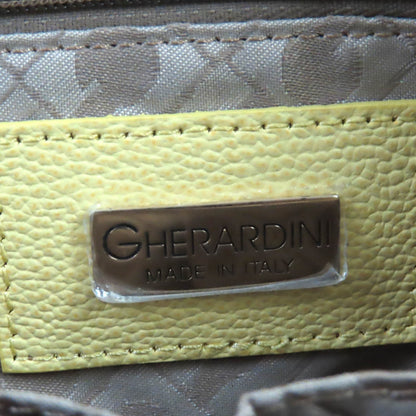 GHERARDINI Handbag PVC yellow Softy