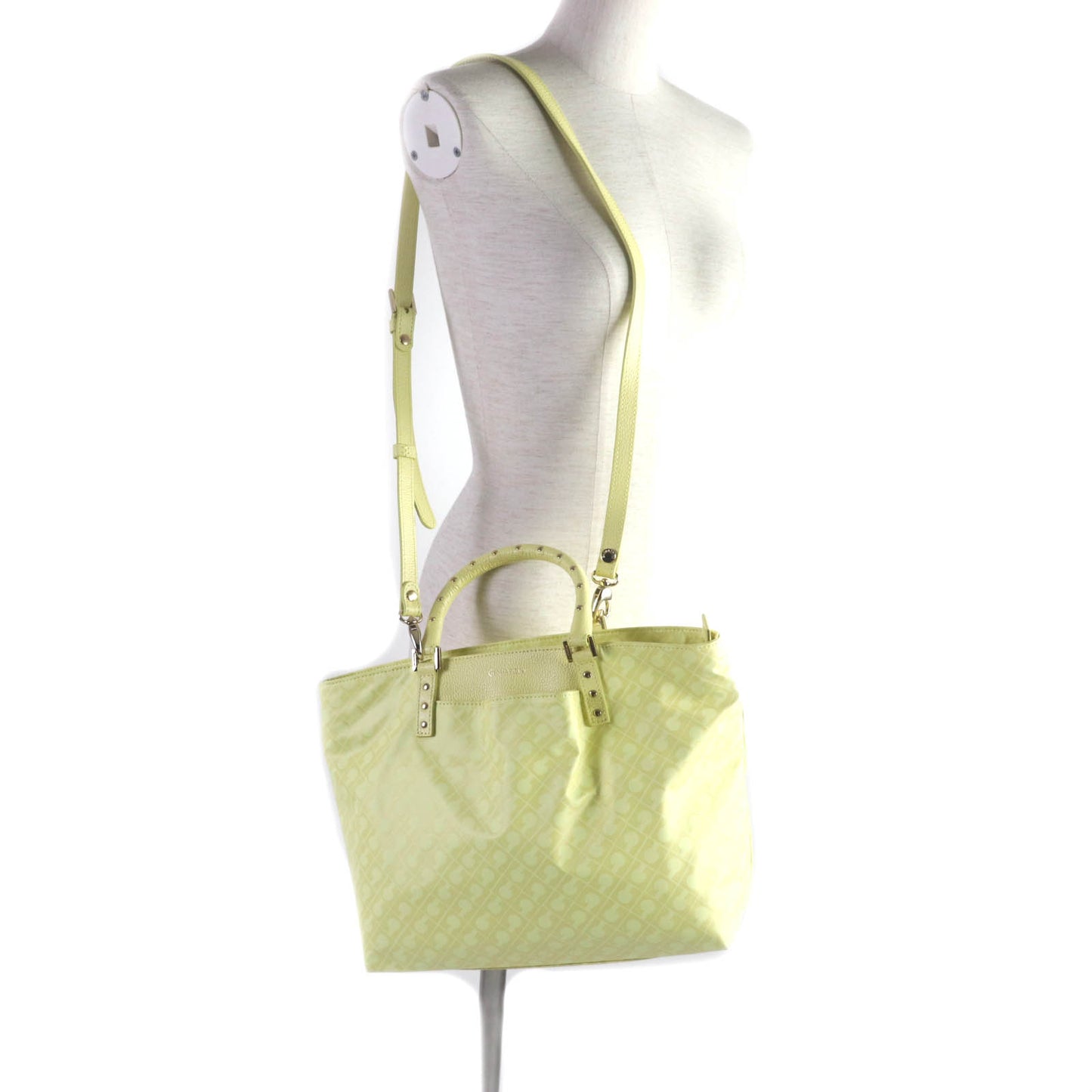 GHERARDINI Handbag PVC yellow Softy