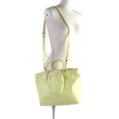 GHERARDINI Handbag PVC yellow Softy