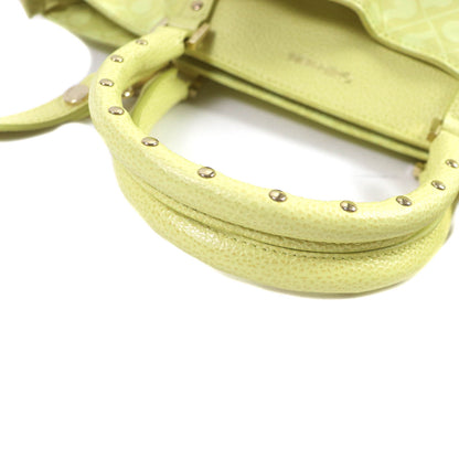 GHERARDINI Handbag PVC yellow Softy