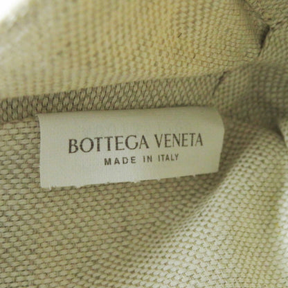 BOTTEGAVENETA Pouch 766231 leather Agate Grey Small INTRECCIATO zipper pouch