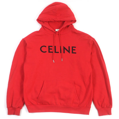 CELINE Hoodie 2Y321670Q cotton Red L