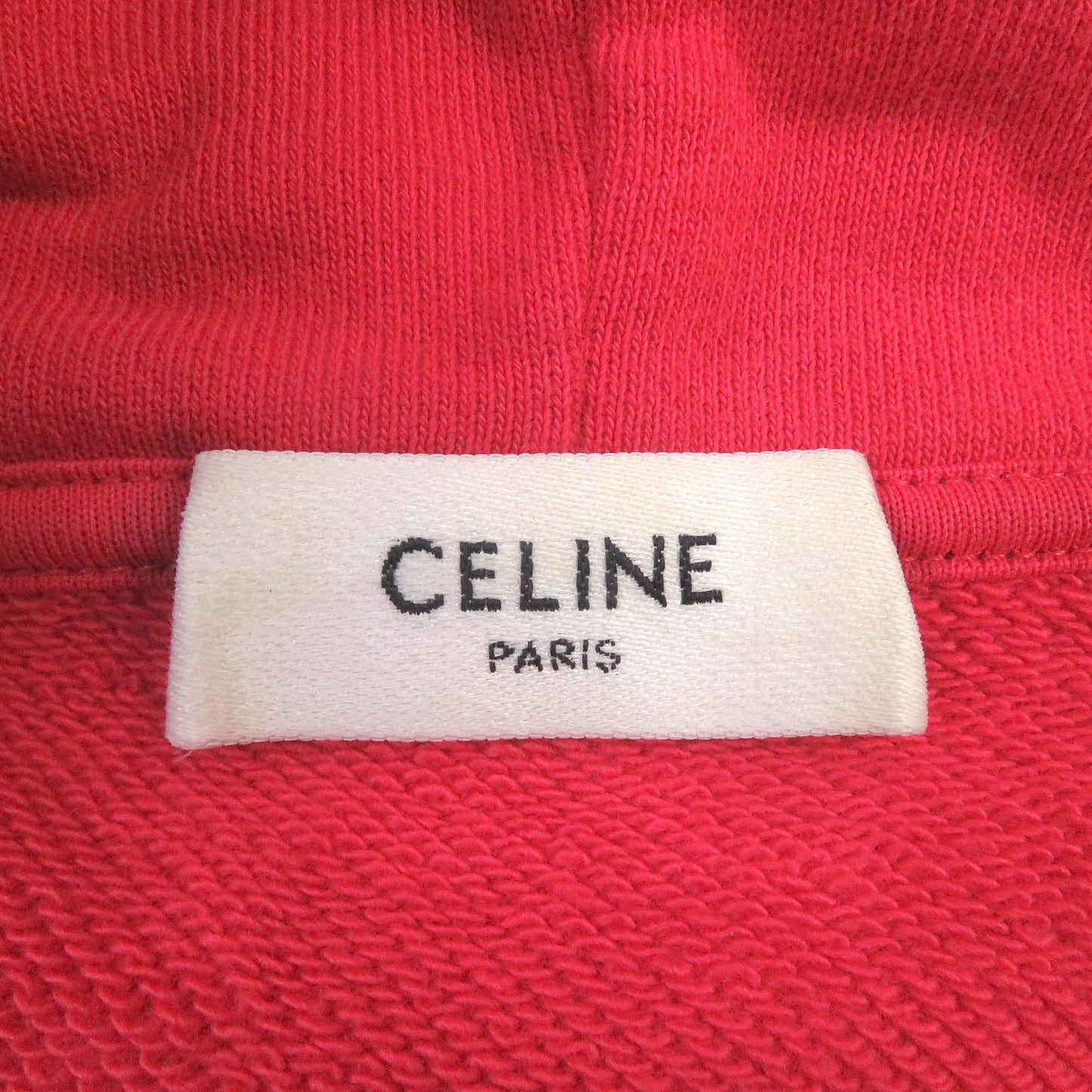 CELINE Hoodie 2Y321670Q cotton Red L