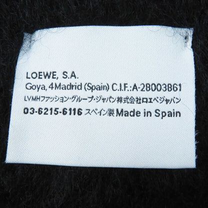 LOEWE Scarf Main: 50% mohair, Main: 48% wool, 2% nylon black Women Used Authentic