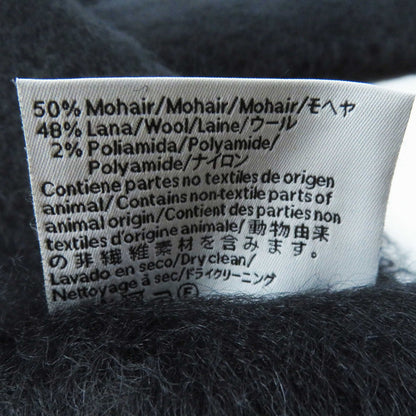 LOEWE Scarf Main: 50% mohair, Main: 48% wool, 2% nylon black Women Used Authentic