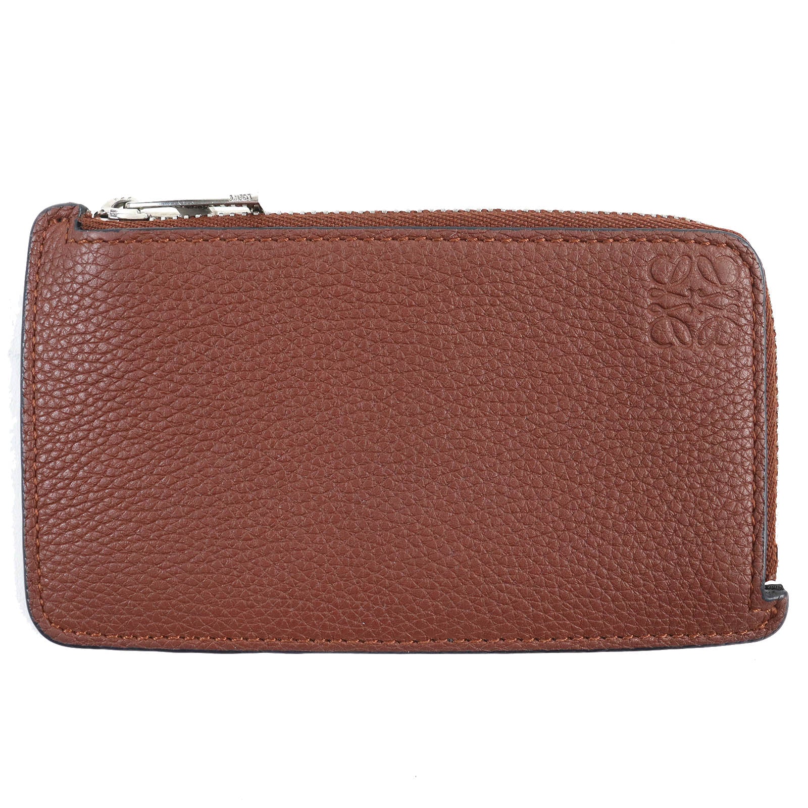 LOEWE Coin case C660Z40X05 leather Brown