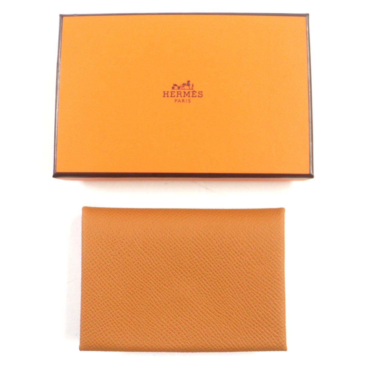 HERMES Coin case Epsom gold Calvi duo