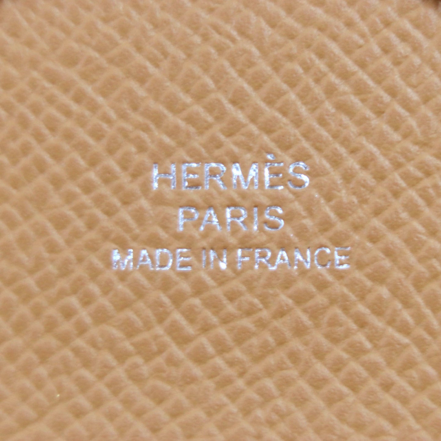 HERMES Coin case Epsom gold Calvi duo