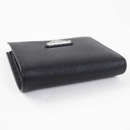 PRADA Bifold Wallet 1MV204 leather NERO Black