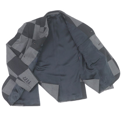 LOUIS VUITTON suit wool gray 40