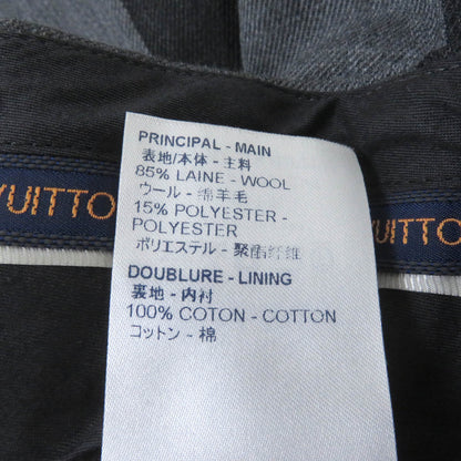 LOUIS VUITTON suit wool gray 40