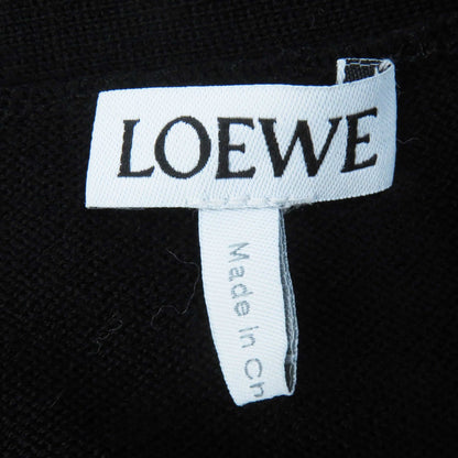 LOEWE cardigan Q825Y16K02 wool black XS