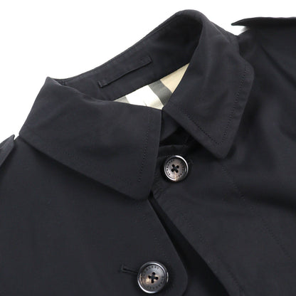 BURBERRY LONDON trench coat cotton black L